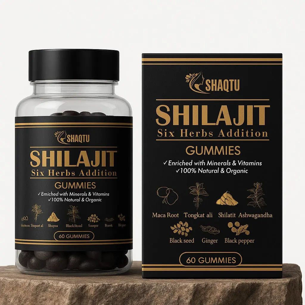 Shilajit Gummies Six Herbs – Natural Energy  Booster