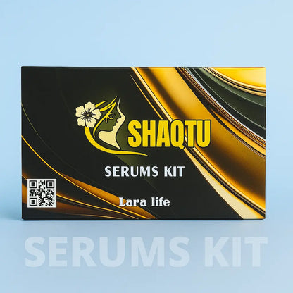 Shaqtu Serums Kit – 4 Serums for Brightening,